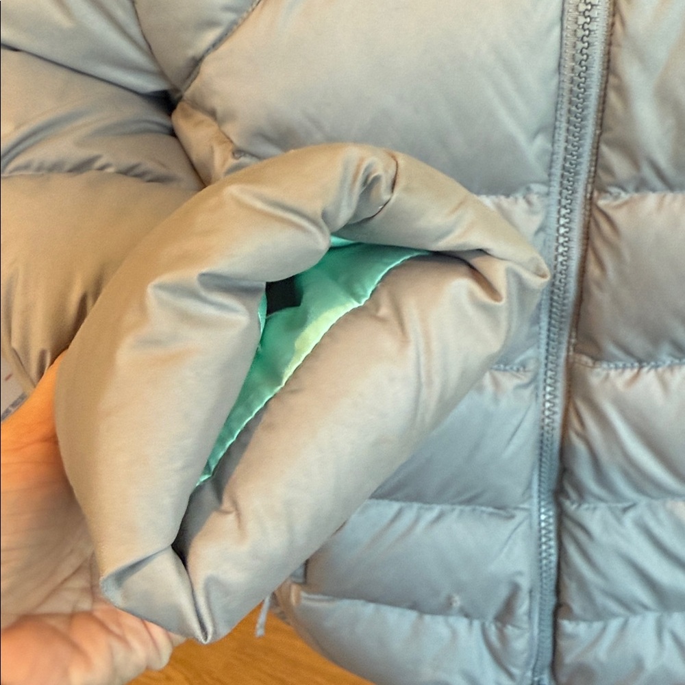 The North Face Kids Silver Puffer Jacket - Picture 5 of 8